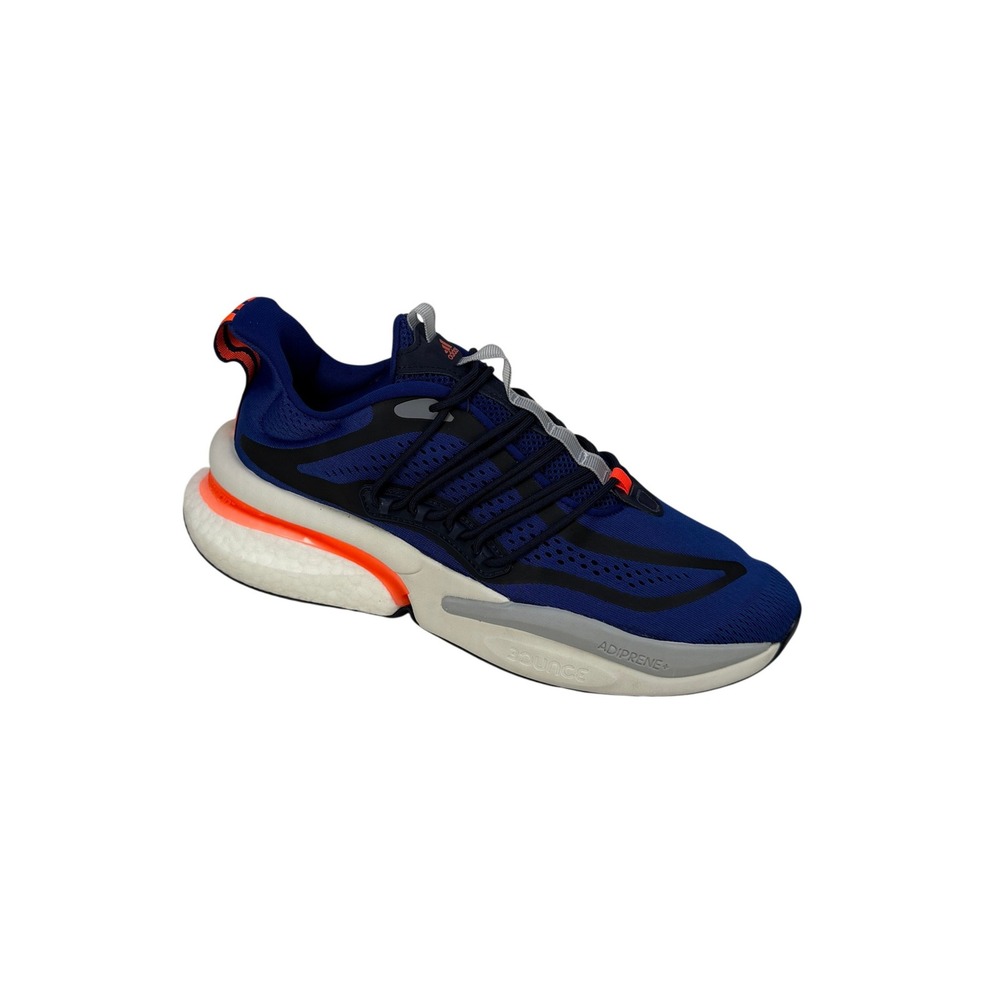 Adidas Alphaboost V1 Running Shoes Mens 11.5 Victory Blue Solar Red HQ7089